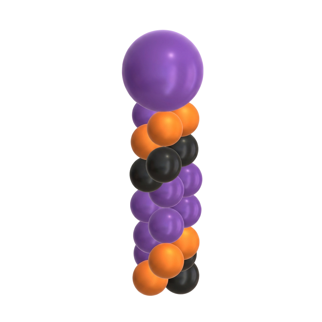 Halloween Balloon Columns Halloween balloon design