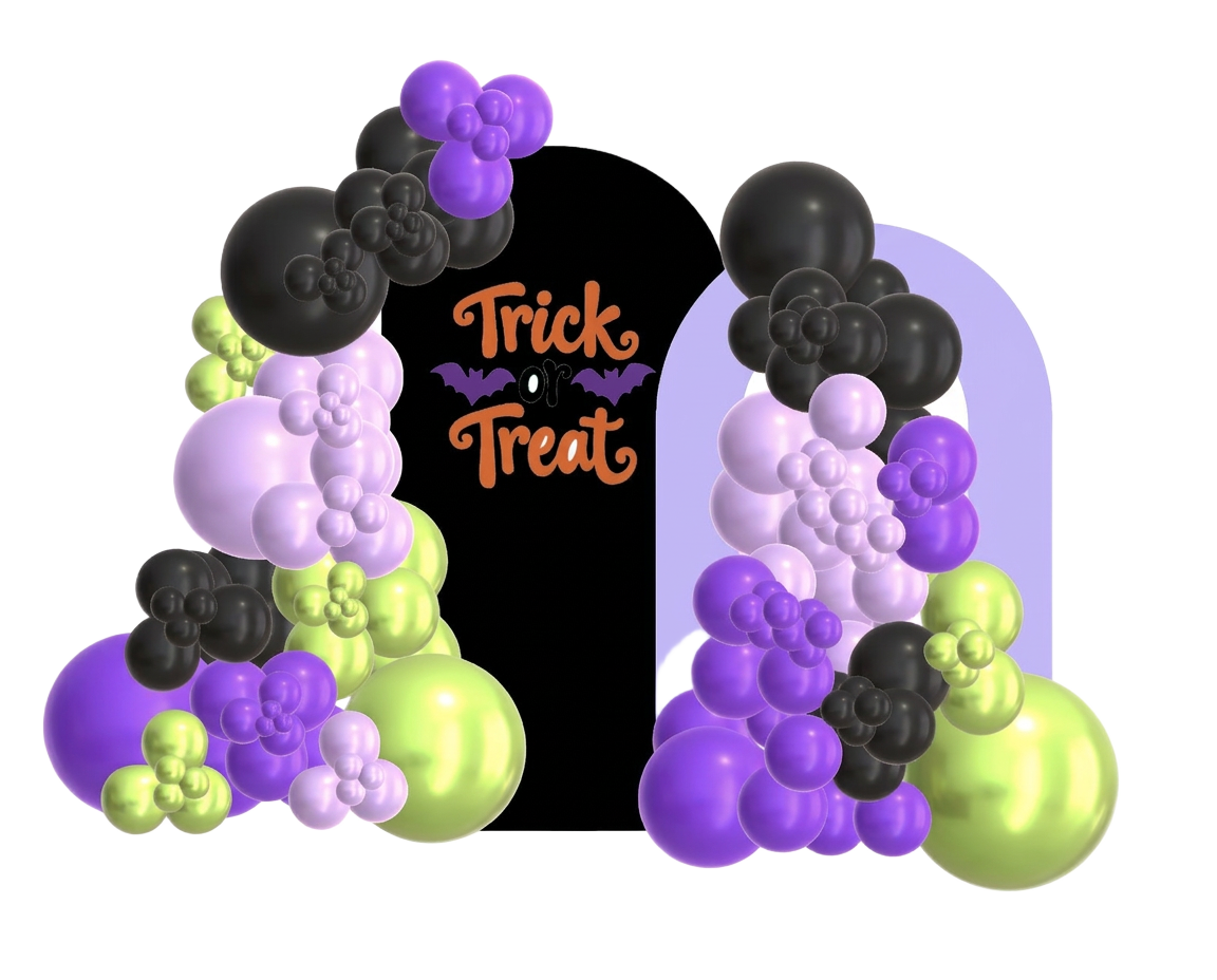 Boo & Boujee Halloween balloon package