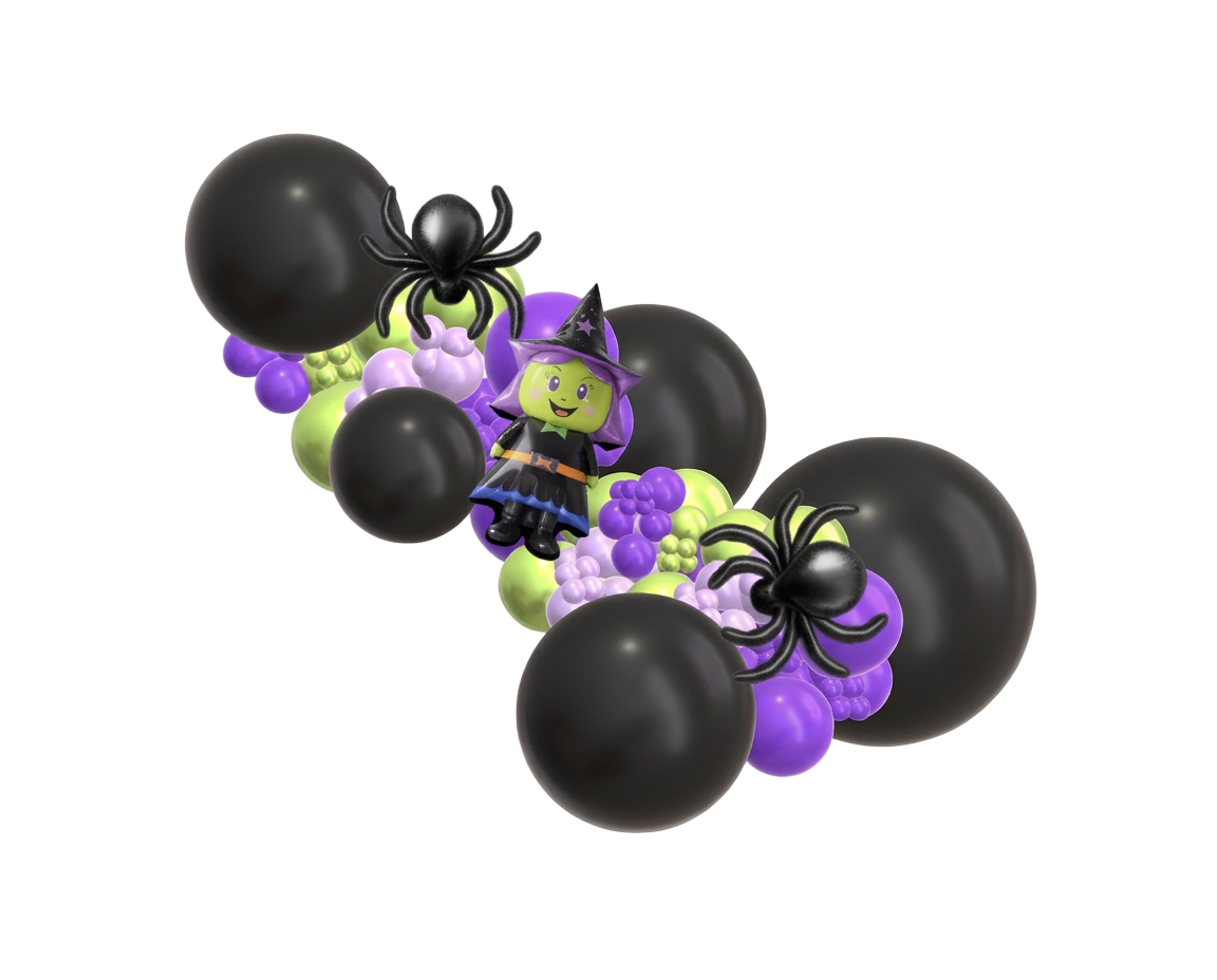 Spooky Garlands Halloween balloon design