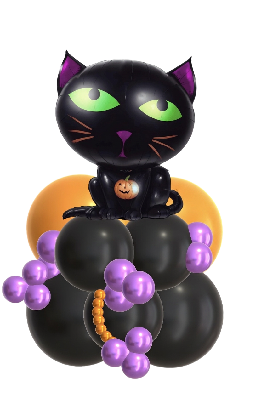 Spooky Stacks Halloween balloon design